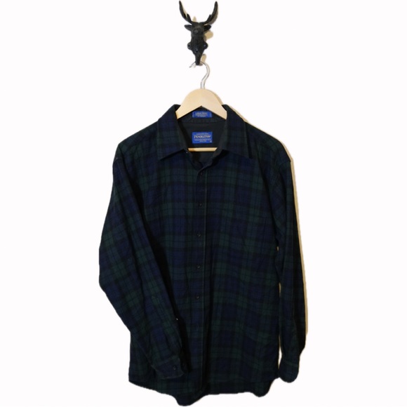 Vintage Pendleton lodge shirt flannel - Picture 1 of 4
